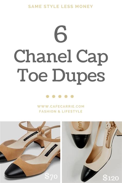 chanel cap toe dupes